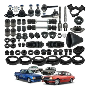 Kit Bucha Suspensão Direção Cardan Câmbio Chevette 81 A 95
