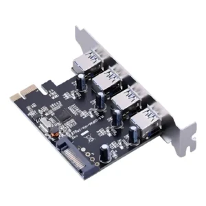 Placa Usb 3.0 Pci Express Pci-e 4 Portas Saidas Knup