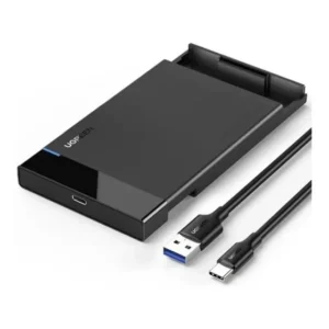 Ugreen Case Hd 2,5 Usb C 3.1 Hdd, Ssd Gaveta 50743 Novo Nfe Preto