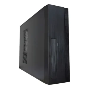 Gabinete Slim P/ Pc Com Fonte De 250w Micro Atx Compacto Nf Preto