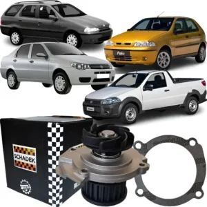 Bomba D'água Automotiva Palio 1.0 1.4 8v Fire 2000 A 2016