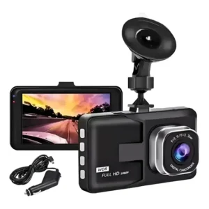 Câmera Veicular Gravador Full Hd Com Tela 1080p