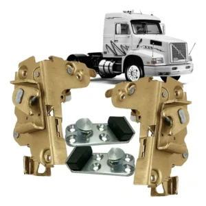 Kit Fechadura Batente Porta Caminhões Volvo Edc Nl10 Nl12