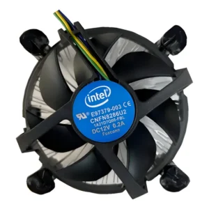 Cooler Box Intel 115x E97379-003 Pasta Térmica Ventoinha 4 Pinos