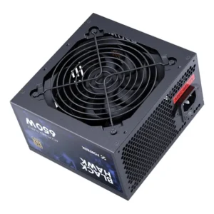 Fonte Atx Fortrek Black Hawk 650w 80 Plus Bronze Pfc Ativo Preto