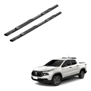 Estribo Gm Montana 2023 A 2026 Cd Tubular Preto Keko Preto