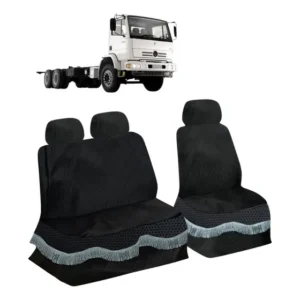 Kit Capa De Banco Corino Couro Eco Para Mb 712c