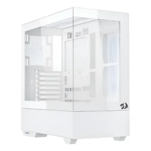 Gabinete Gamer Redragon Reflect Pro Br Vidro Temp Mid Tower Branco