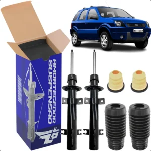 Par Amortecedor Coifa Batente Diant Ecosport 4x4 4x2 2002/12