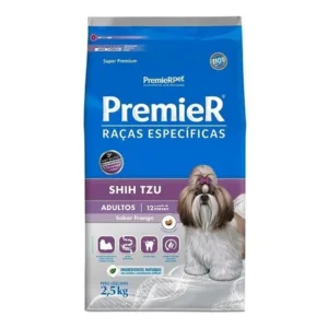 Ração Premier Raças Específicas Shih Tzu Adulto 2,5 Kg Frang