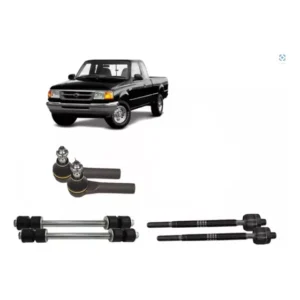 Kit Suspensão Terminal Ponteira Axial Bieleta Ranger 98 À 11