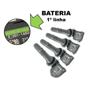 Sensor Pneu Onix Pressão S-10 Cruze Tracker Spin 4 Unidades