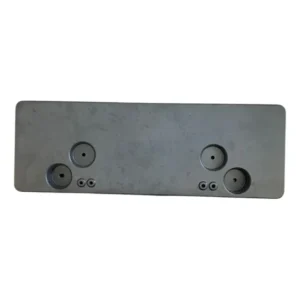 Suporte Placa Dianteira Captiva 2008 A 2017 Original Gm Preto