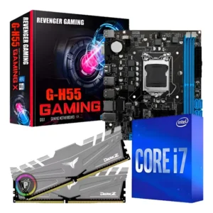 Kit Upgrade - Intel Core I7 + Placa Mãe Gamer + Memória Ram Computador