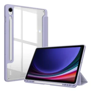Case Acrílico Com Slot Para Tablet Samsung S9 Fe 10.9 X516 Cor Lavanda