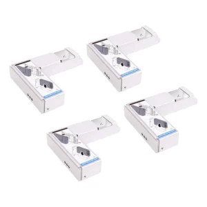 Kit 4 Adaptadores Gaveta Servidor Dell, 9w8c4, 3.5/2.5