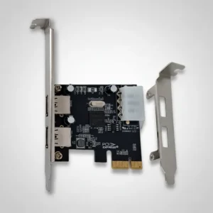 Placa Pci-e Com 2 Portas Usb 3.0 Plug And Play