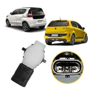 Sensor Re Estacionamento Fiat Mobi Punto 2014 18 2019 2020 Cor Preto