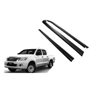 Protetor Borda Lateral + Tampa Traseira Hilux 2010 2011 2012