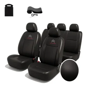 Capa De Banco Automotivo Em Couro Citroen C2 C3 C4 Aircross