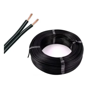 Cabo Paralelo Maxtop 2x2,5mm 50m Alucobre PVC Preto