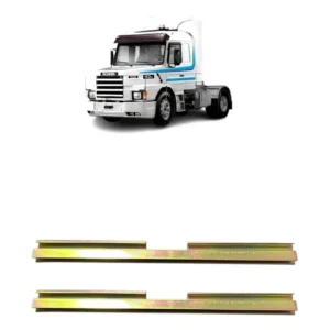 Par Suporte Vidro Scania T113 R T112 Modelo Original Zincado