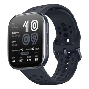 Smartwatch Amazfit Bip 6, Gps Integrado, Alexa, Amoled 1,97 Cinza-escuro Mesh Preto Cinza-escuro