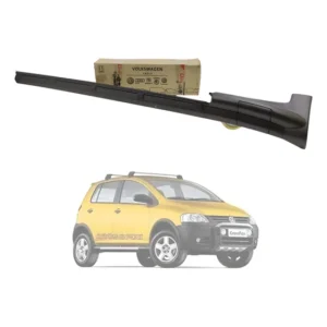 Estribo Spoiler Dianteiro Ld Crossfox 2004 A 2009 Orig Vw Cinza