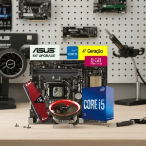 Kit Upgrade Gamer - I5 + Placa 1150 + 8gb Ram ( Nova ) Preto