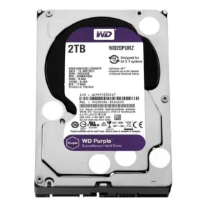 Hd Dvr Segurança Wd Purple 2tb Sata 6gb/s 5400 Rpm Cor Cinza