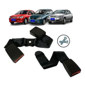 Kit Cinto De Segurança Fêmea Fecho 25mm Corsa Celta Traseiro