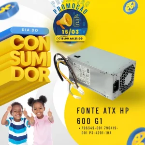 Fonte Atx Hp 600 G1 796349-001 796419-001 Ps-4201-1ha