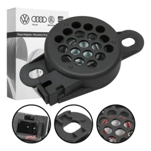 Buzzer Sirene Sensor Ré Fox Jetta Amarok Gol Passat Cc Golf Preto