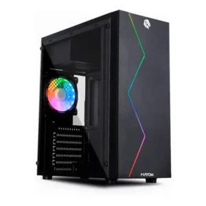Gabinete Gamer Hayom Gb1705 Com Led Rgb Preto