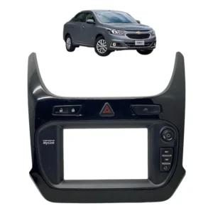 Acabamento Moldura Central Mylink Gm Cobalt 2012-2018 Preto