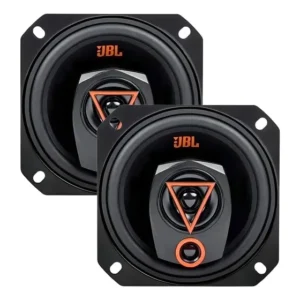 Par Alto Falantes Automotivo 4 Pol Triaxial 80w Jbl 4trms80 Cor Preto