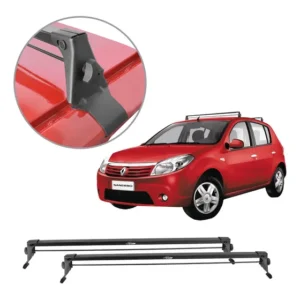 Rack Teto Bagageiro Renault Sandero 2007 08 09 10 11 12 2013