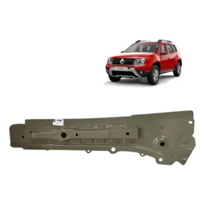 Placa Suporte Longarina Dianteira Direita Duster 2018 A 2023 Cinza