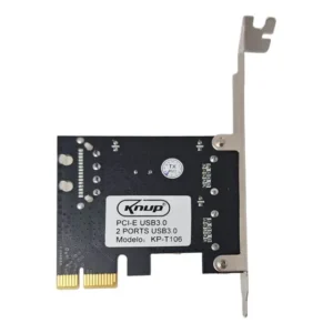 Placa Knup Pci-e 2 Portas Usb 3.0 Plug And Play