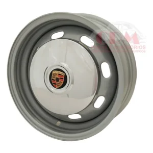 Roda Fusca Mexicano Com Calota Porche 8 Janelas Jogo