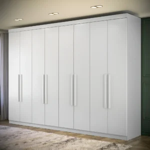 Guardaroupa Casalgrande Master New 8 Portas 4 Gavetas Branco