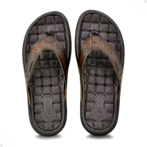 Chinelo Sandália Masculina Pegada Couro Original 131221 Leve
