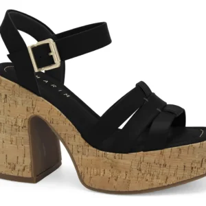 Sandalia Feminina Tamanco Plataforma Casual Ramarim Original