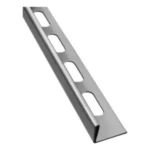 Perfil Filete L Escovado Transição Inox 304 1m