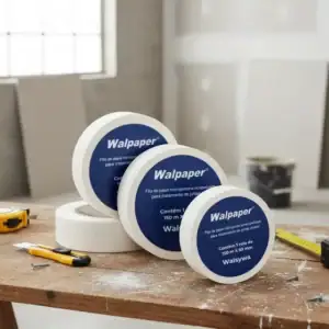 Fita De Papel Microperfurada Para Drywall Walsywa 150m Kit 3