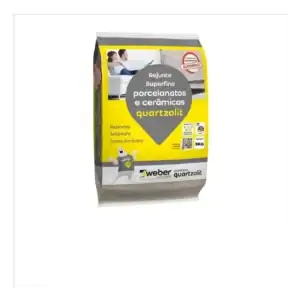 Rejunte Para Porcelanatos Quartzolit Cinza Outono - 5kg