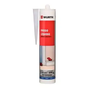 Prego Líquido Adesivo Selante Extra Forte 499g Würth Comprimento 0 Cm Diâmetro Nominal 1