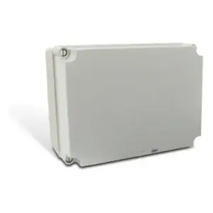 Caixa Light 300x220x148mm Sem Embutes Ip55 Tampa Opaca Steck