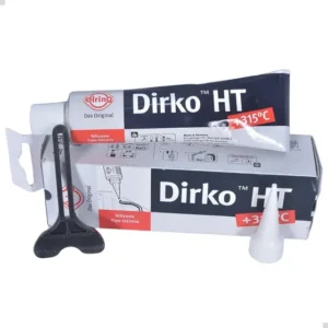 Silicone Adesivo Para Juntas Dirko Preto Alta Temperatura