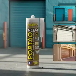 Selante P/ Vedação De Portões Cartucho 310gr Cores